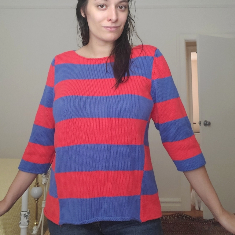 Gap M Striped Sweater